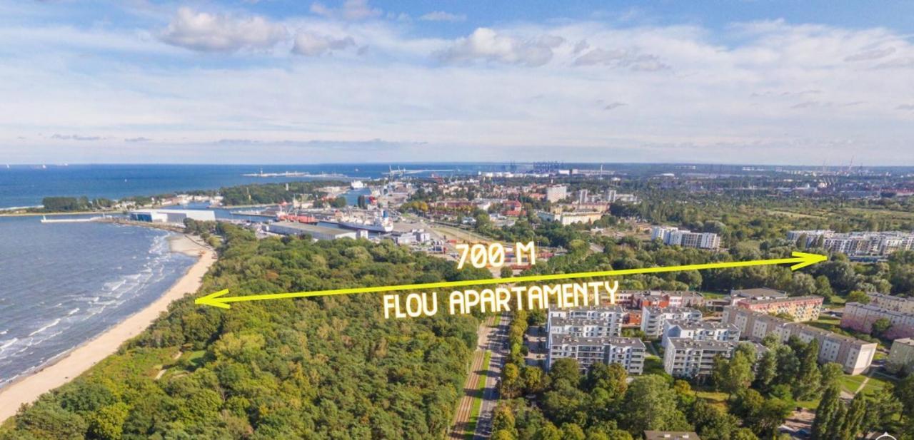 Wow Flou Przystan Letnica Apartamenty 700M Plaza Gdańsk Eksteriør bilde